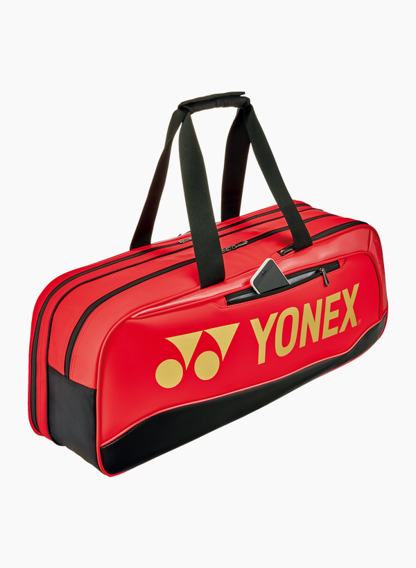 Yonex 2025 Expect Tournament Bag (6pcs) BA02531WEX Red/Black