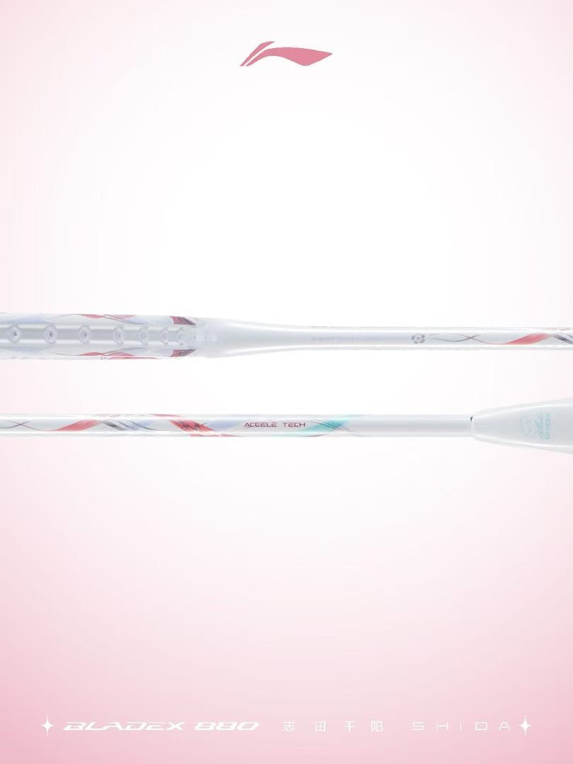 Li-Ning BladeX 880 Shida Badminton Racquet Pearl White