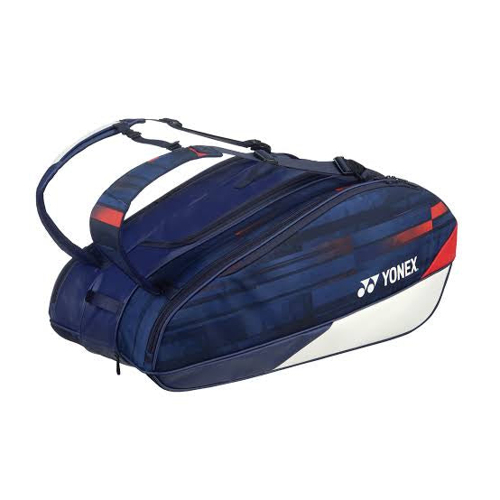Yonex 2024 Limited Pro Racquet Bag (9pcs) BA29PAEX White/Navy/Red
