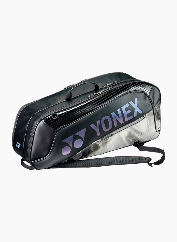 Yonex Expert Badminton/ Tennis Racquet Bag (6pcs) BA02626EX (Black)