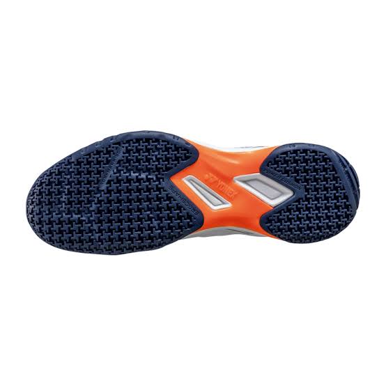 Yonex Power Cushion Strider Beat Badminton Shoes White/ Orange Unisex