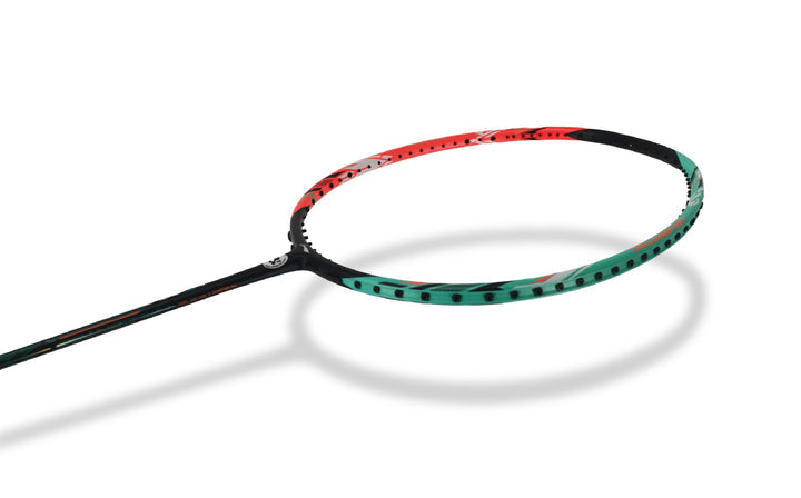 Li-Ning Halbertec 7000 Badminton Racquet 4UG5 Green/Orange