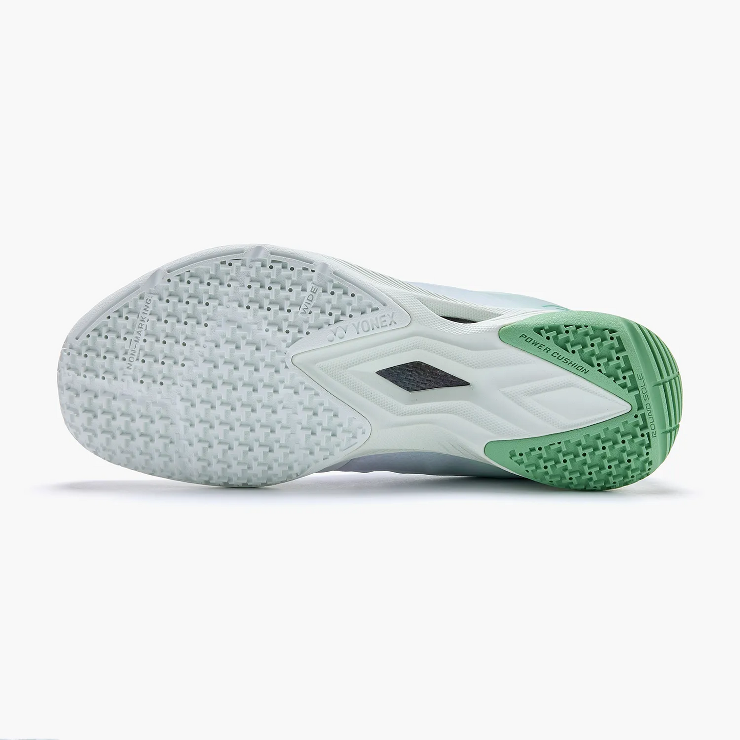 Yonex Power Cushion Aerus Z Wide Badminton Shoes (White/Green) 2026 Color