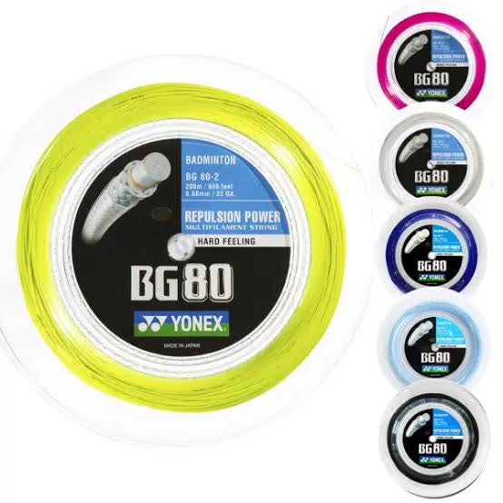 YONEX BG 80 String 200M