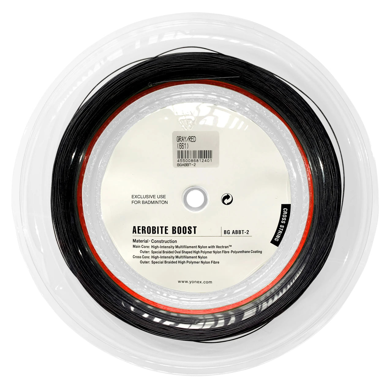Yonex Aerobite Boost Badminton String 200m Coil