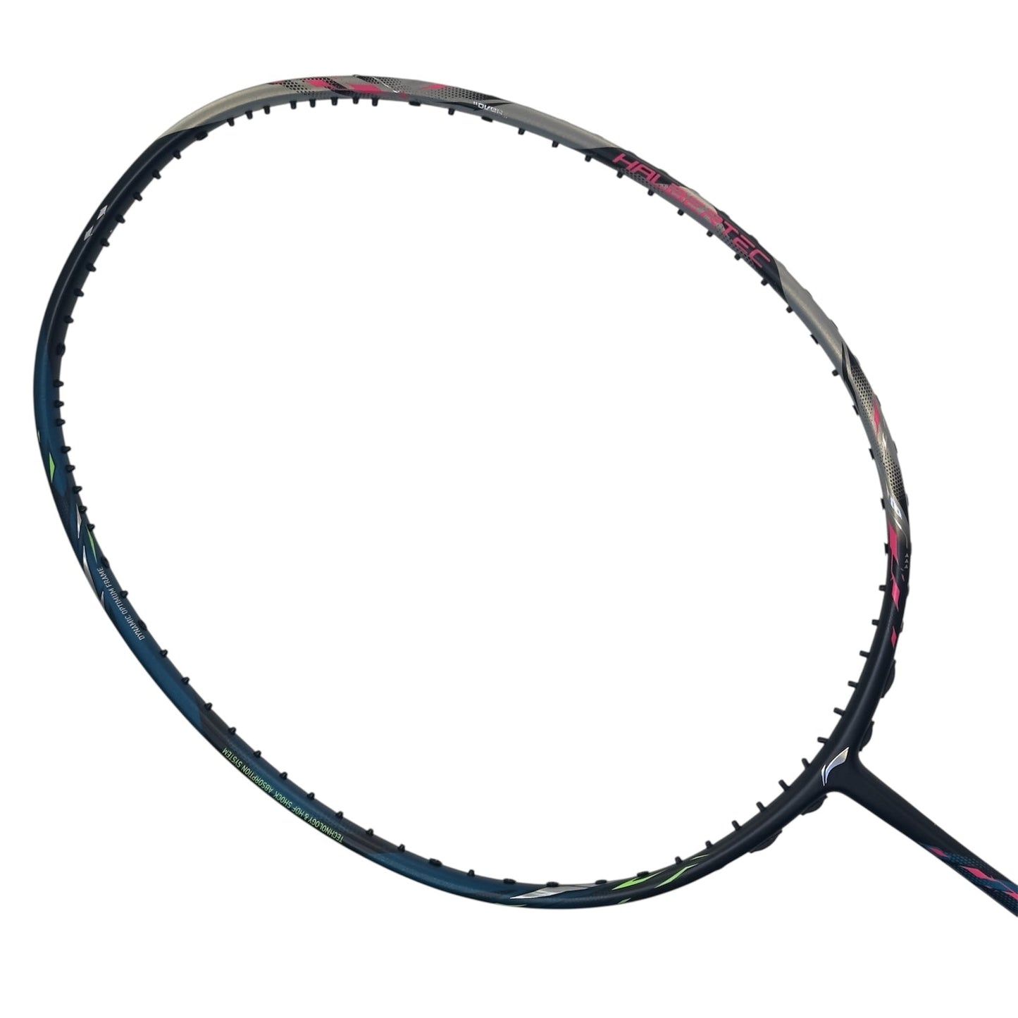 Li Ning Halbertec 9000 Power Badminton Racquet Green/Silver