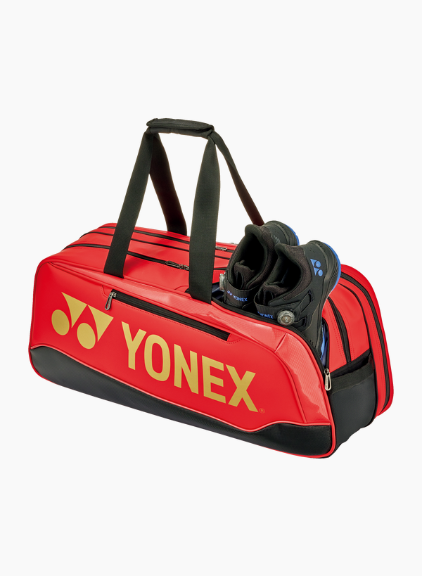 Yonex 2025 Expect Tournament Bag (6pcs) BA02531WEX Red/Black