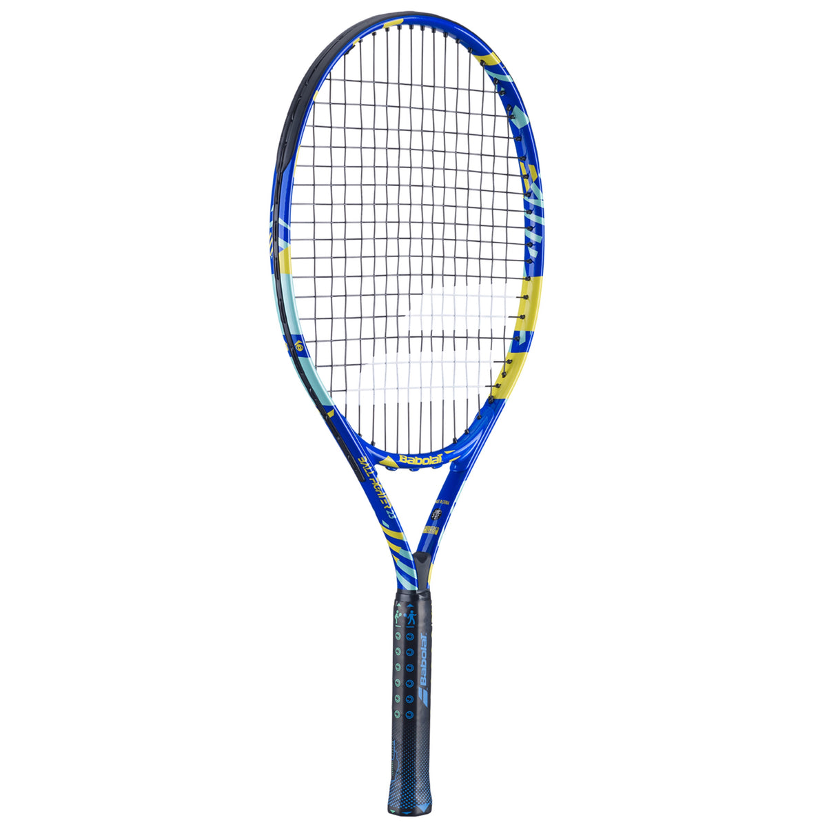 Babolat Ballfighter 23" Junior Racquet-Blue/Yellow (Ready to Go)