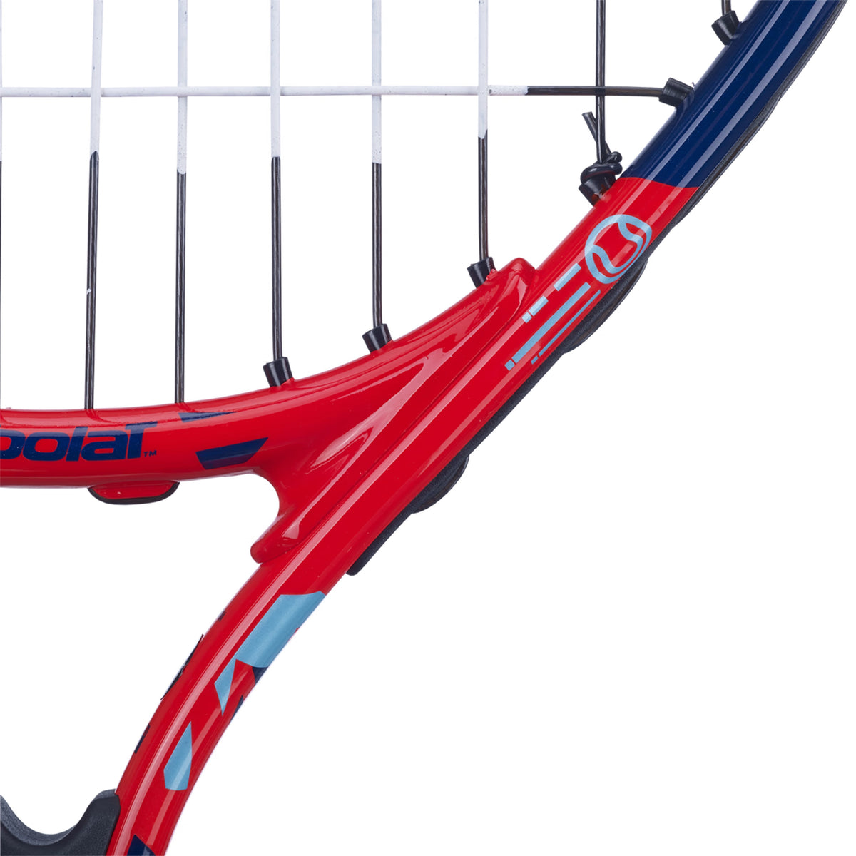 Babolat Ballfighter 19" Junior Tennis Racquet - Blue/Red (Ready to Go)