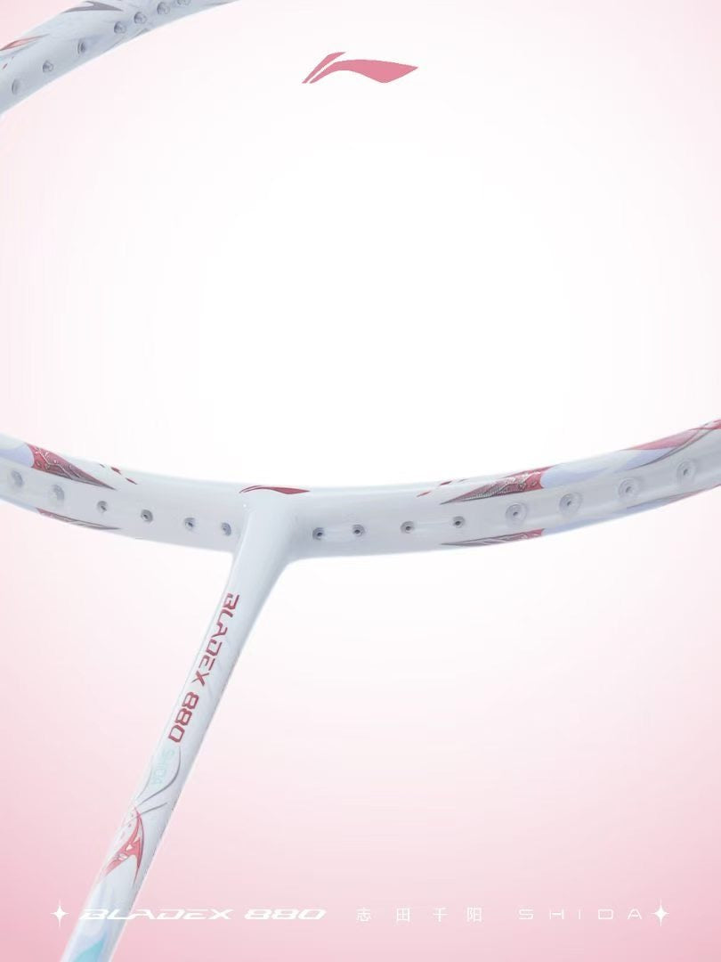 Li-Ning BladeX 880 Shida Badminton Racquet Pearl White