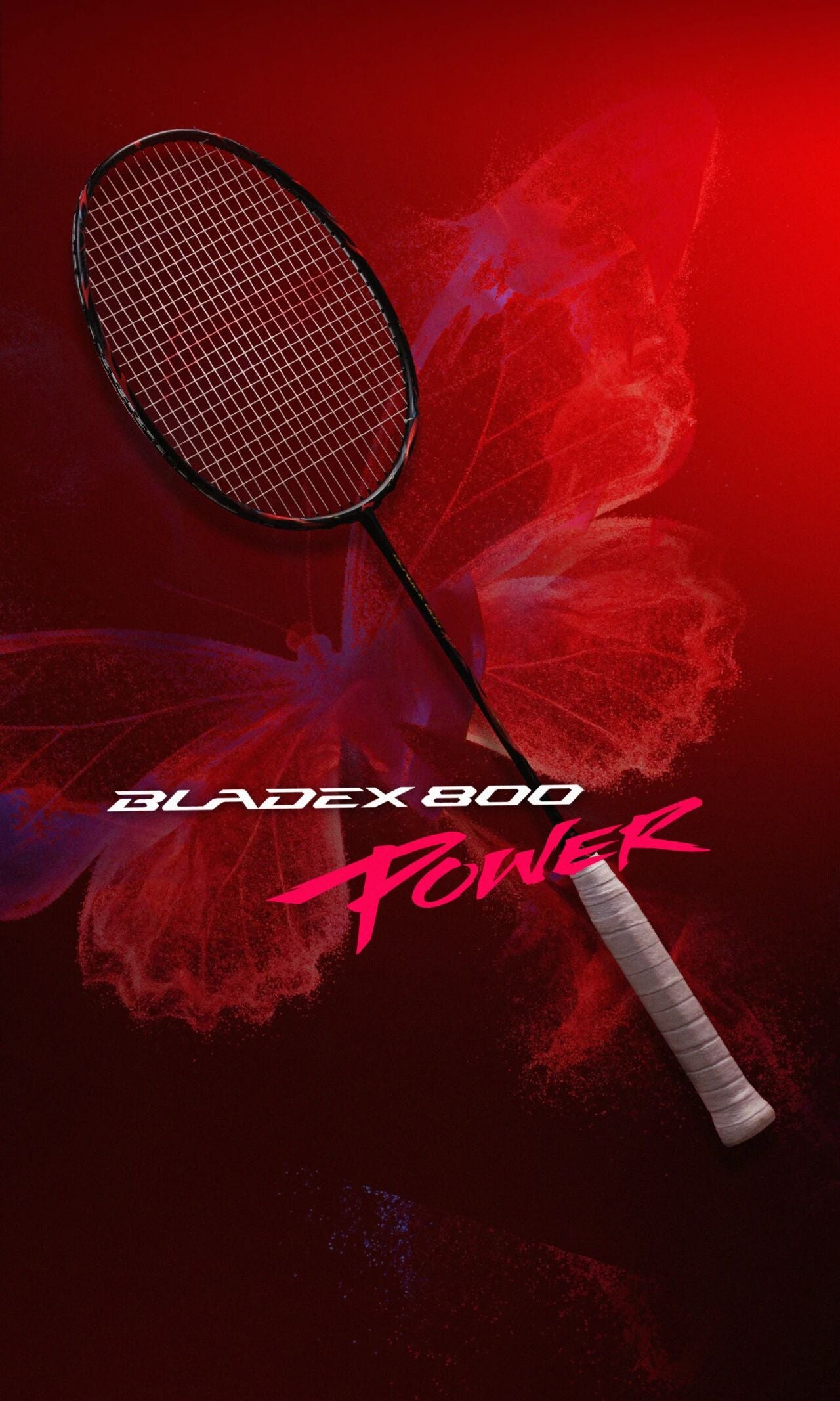 Li-Ning BladeX 800 Power Badminton Racquet Fery Red