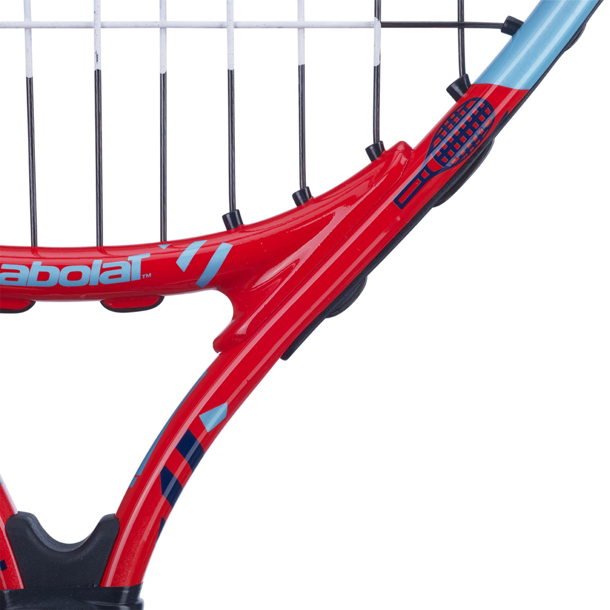 Babolat Ballfighter 19" Junior Tennis Racquet - Blue/Red (Ready to Go)