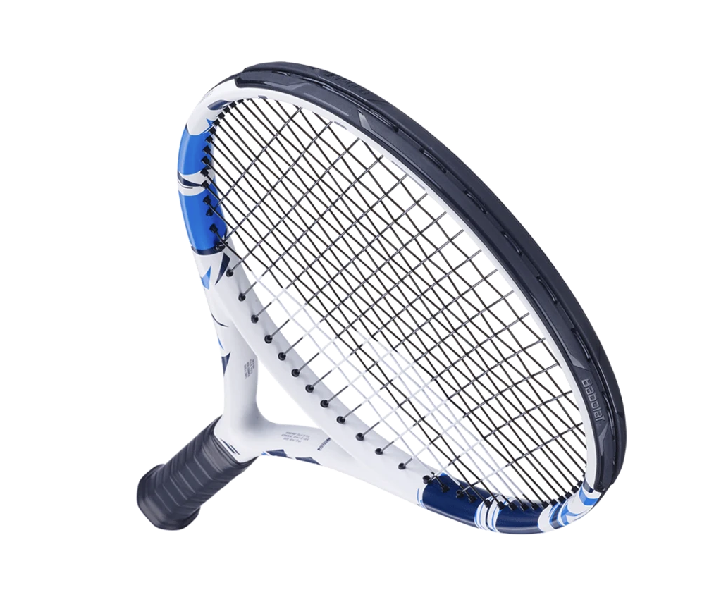 Babolat Evoke Team Tennis Racquet- White/Blue (Ready to Go)