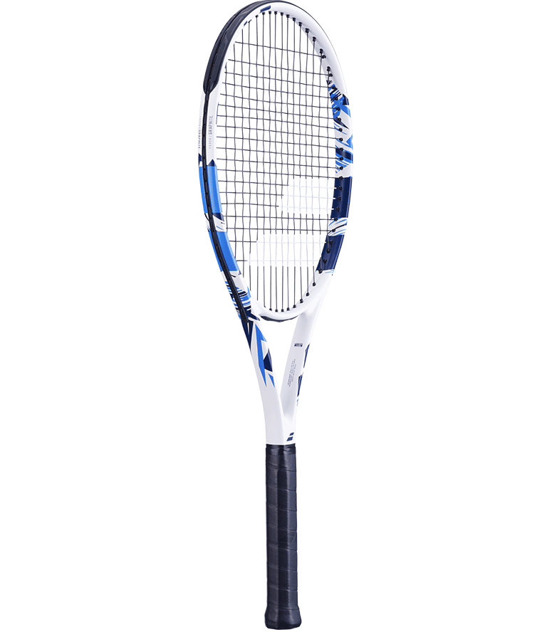 Babolat Evoke Team Tennis Racquet- White/Blue (Ready to Go)