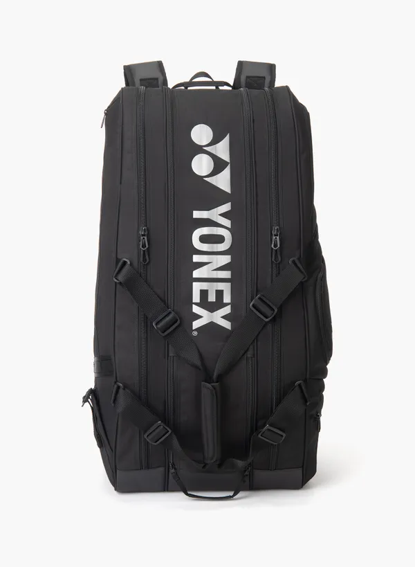 Yonex Gearlogic Racquet Badminton/ Tennis Sports Bag (9pcs) BA72629EX (Black)
