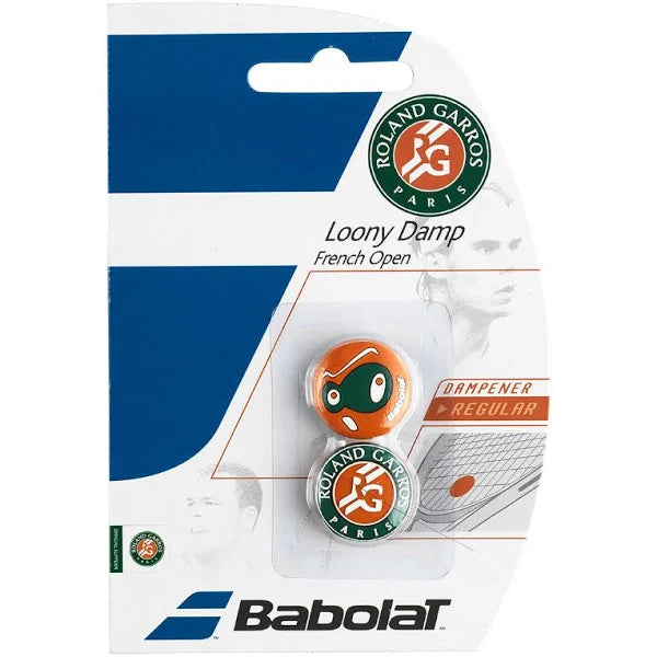 Babolat Loony Damp Roland Garros Vibration Dampener 2pcs