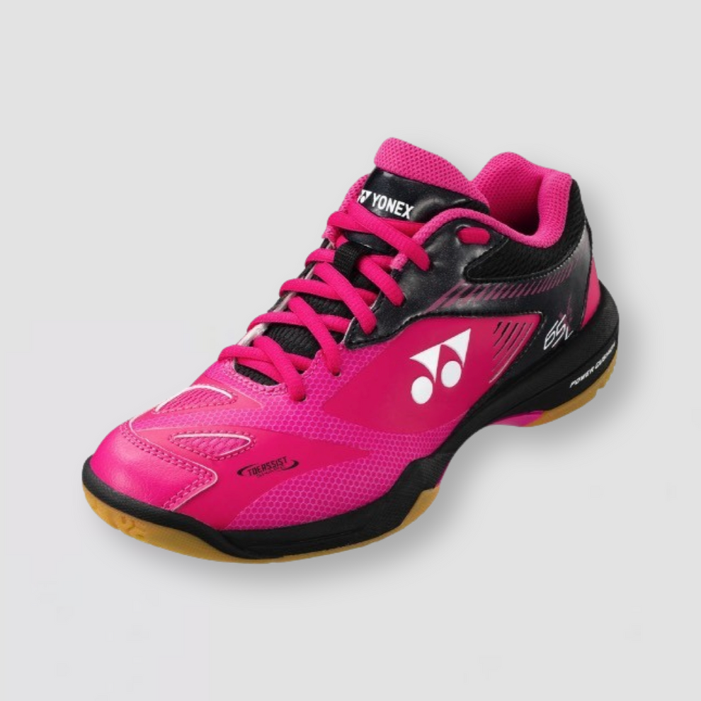 Yonex 65X2 Women's Badminton Shoes Black/Pink – TP-Sports