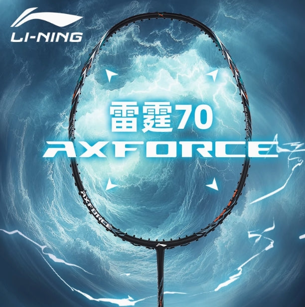 Li-Ning Axforce 70 Badminton Racquet Mist Gray