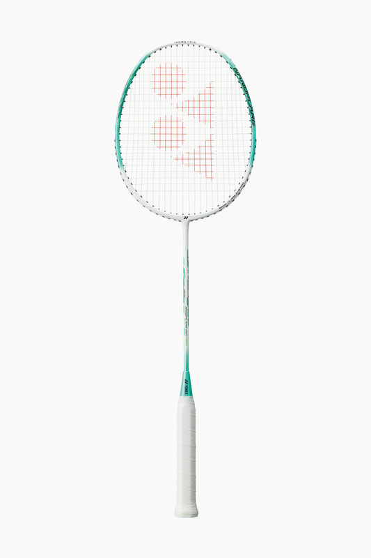Yonex Nanoflare 001 Feel 5U5 Badminton Racquet White/Mint- Strung