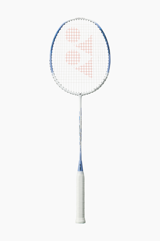 Yonex Nanoflare 001 Clear 5U5 Badminton Racquet White/Sax- Strung