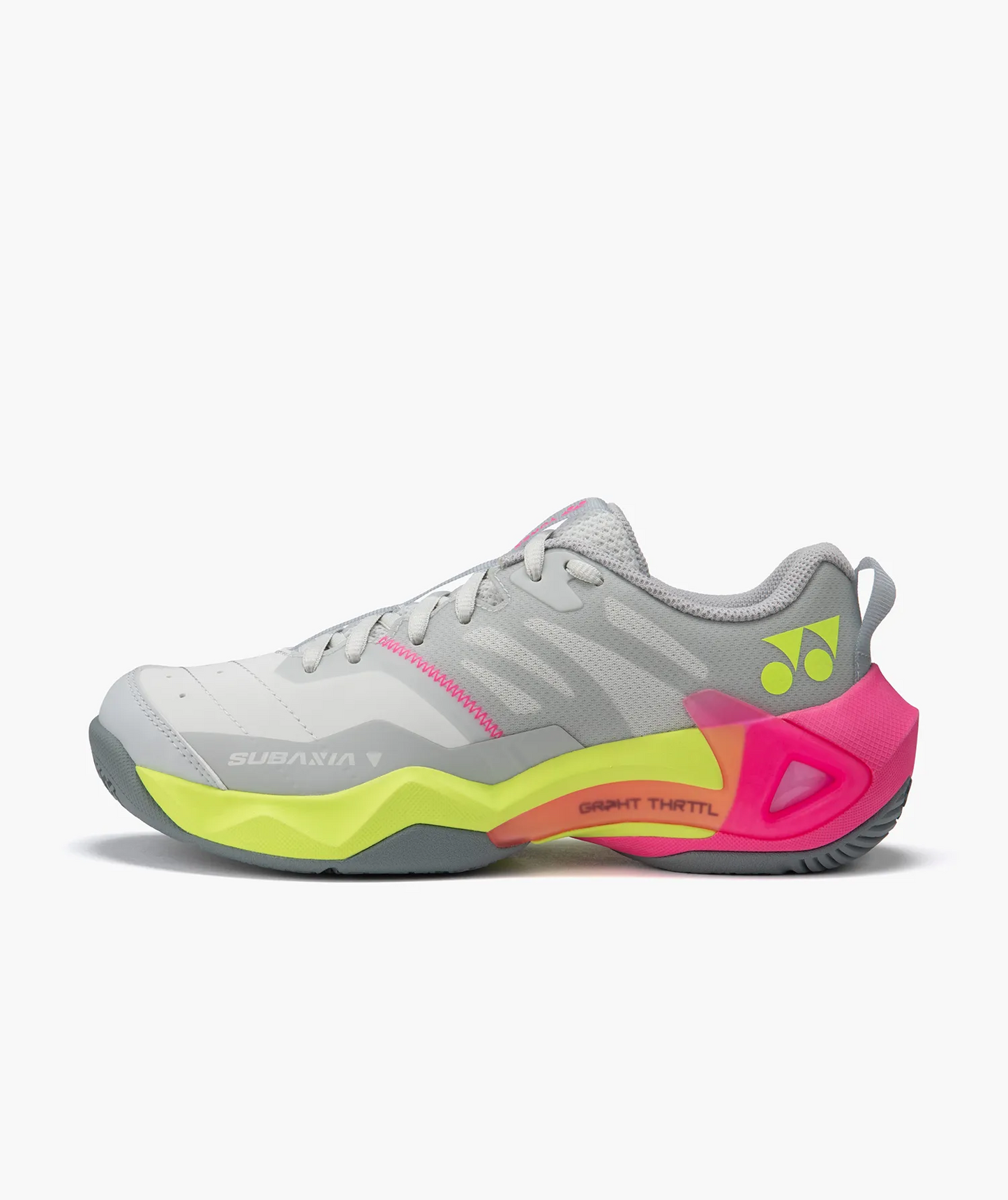 New 2026 Yonex Subaxia GT Women Badminton Shoes Light Gray