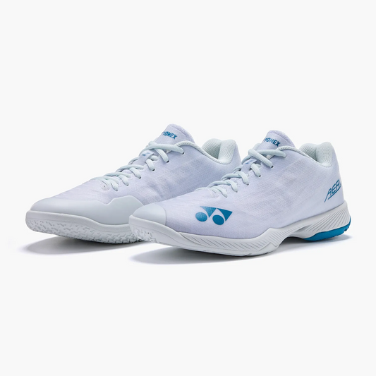 Yonex Power Cushion Aerus Z Men's Badminton Shoes (White/Blue) 2026 Color