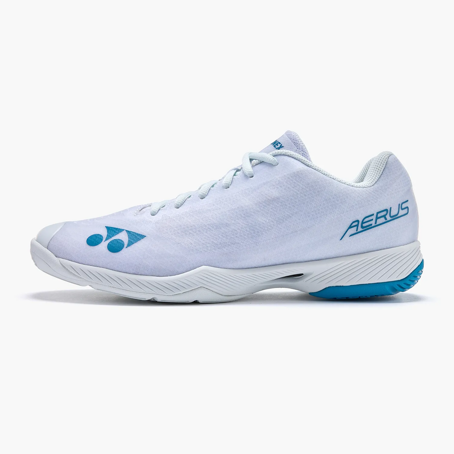 Yonex Power Cushion Aerus Z Men's Badminton Shoes (White/Blue) 2026 Color