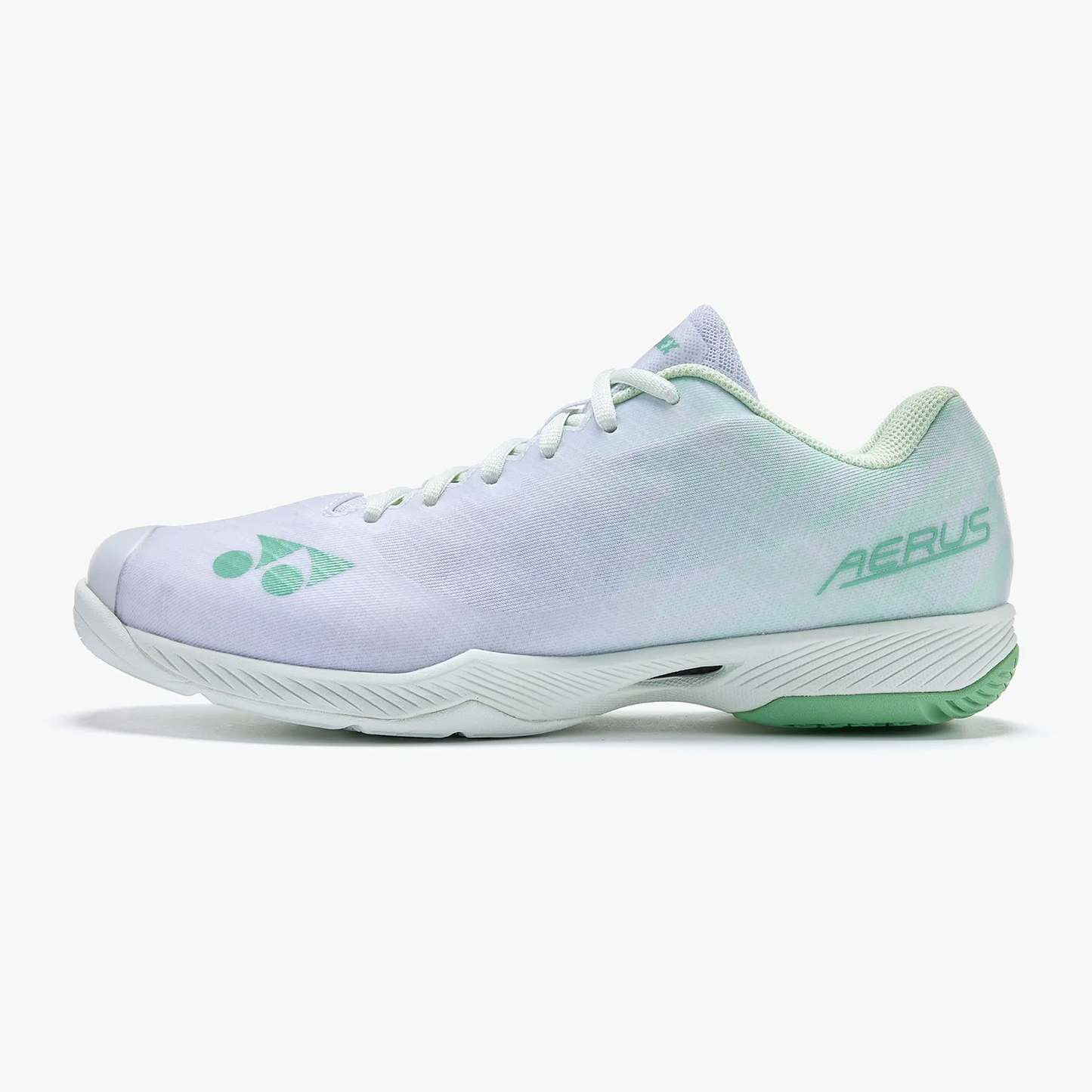 Yonex Power Cushion Aerus Z Wide Badminton Shoes (White/Green) 2026 Color