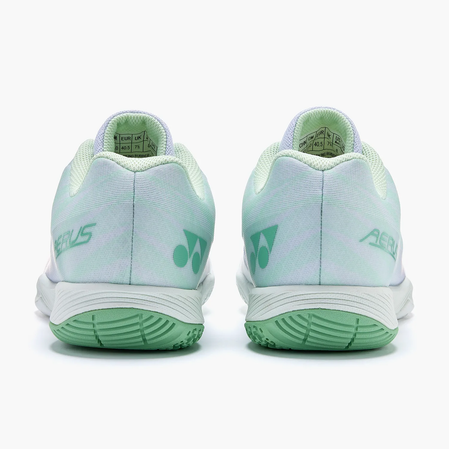 Yonex Power Cushion Aerus Z Wide Badminton Shoes (White/Green) 2026 Color