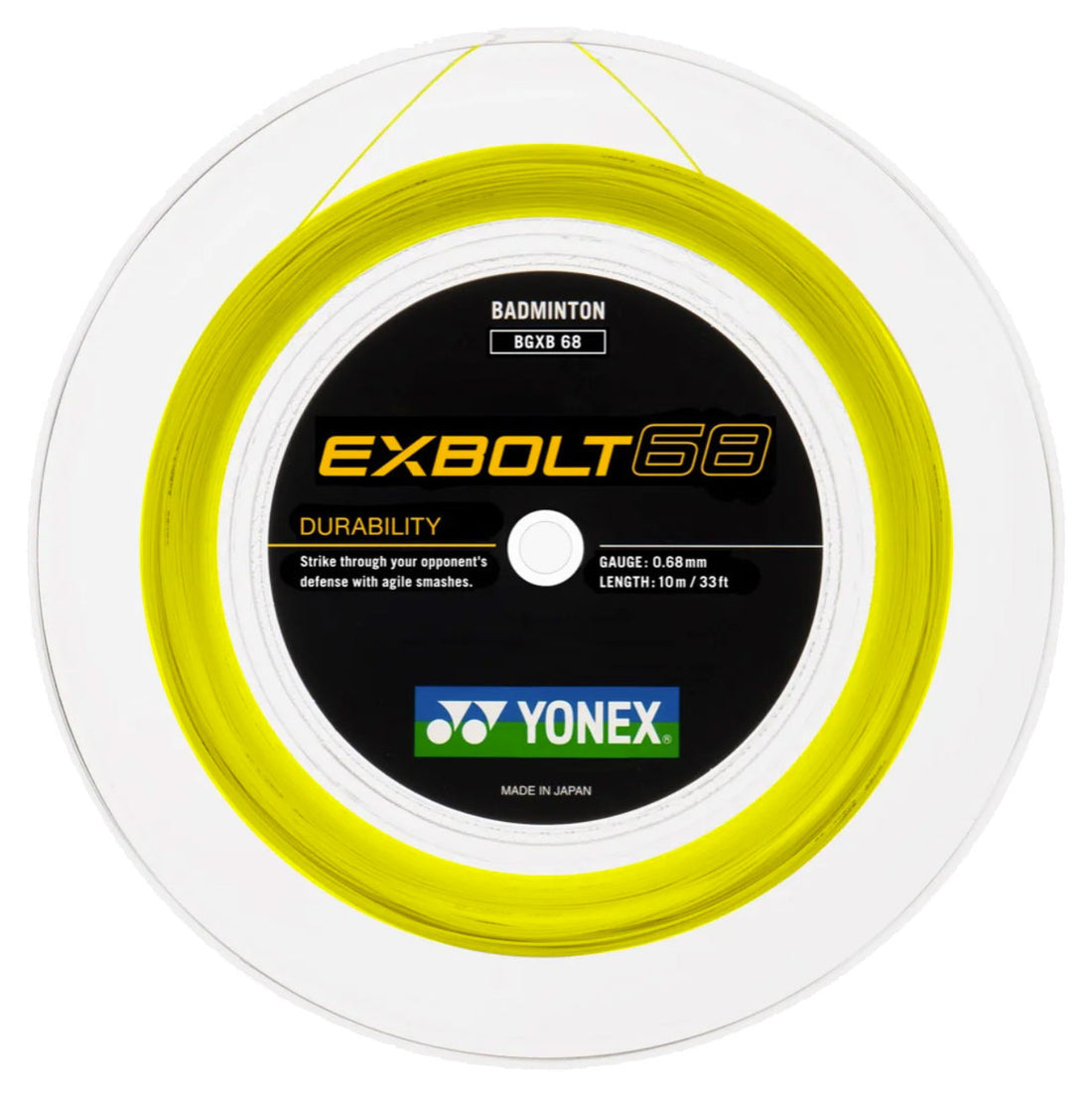 Yonex Exbolt 68 Badminton String 200m
