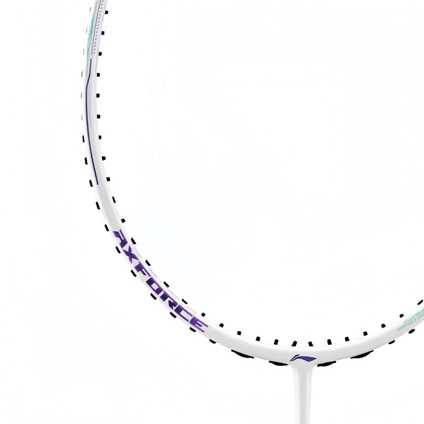 Li Ning Axforce 80 Light Badminton Racquet Preal White/Blue