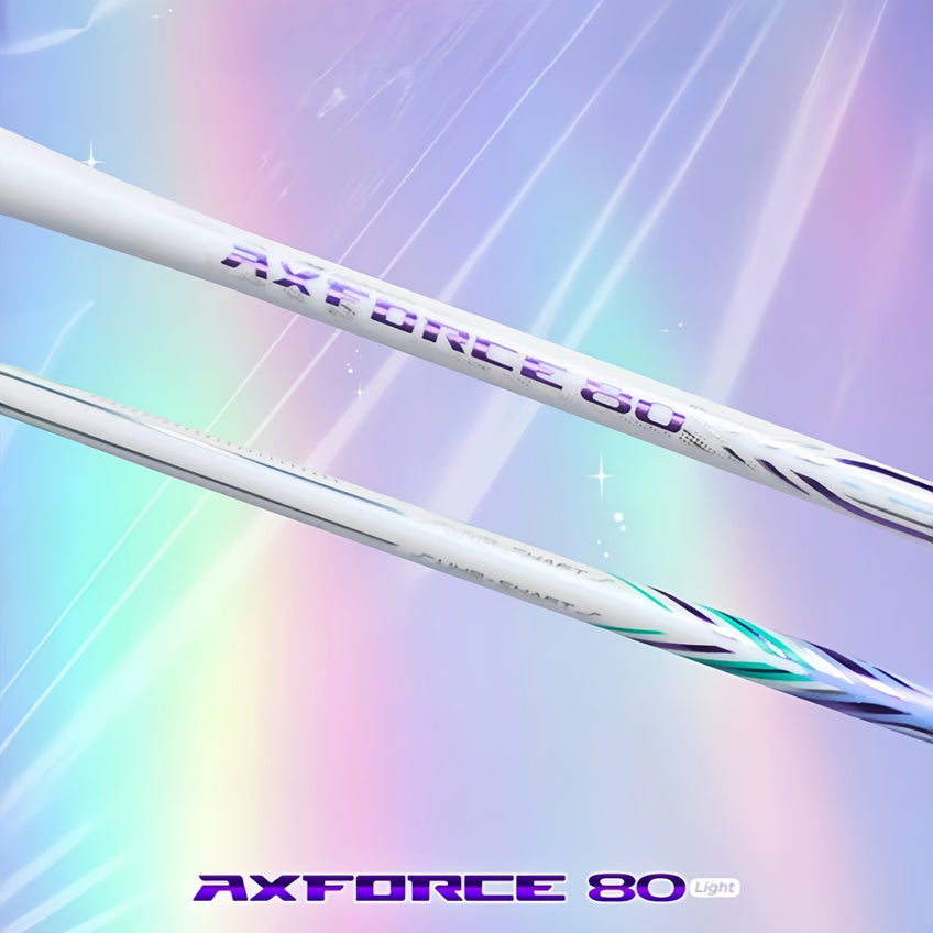Li Ning Axforce 80 Light Badminton Racquet Preal White/Blue