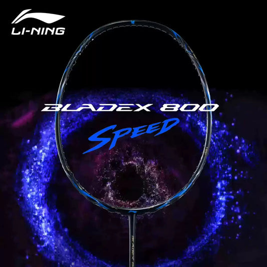 Li Ning Bladex 800 Speed Badminton Racquet Storm Blue