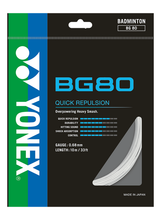 YONEX BG 80 MICRON 200M