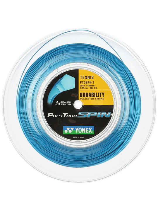 RESTRING YONEX POLY TOUR SPIN 125